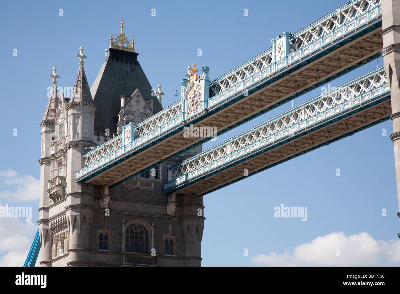 London Tower Bridge England UK Stock Photo