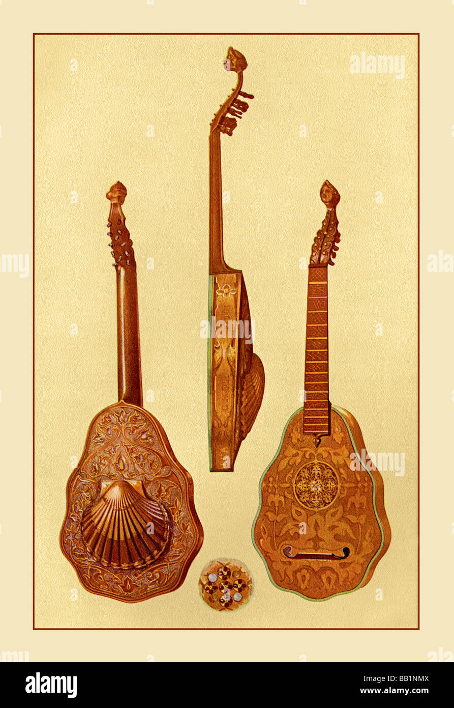 Queen Elizabeth's Lute Stock Photo Alamy
