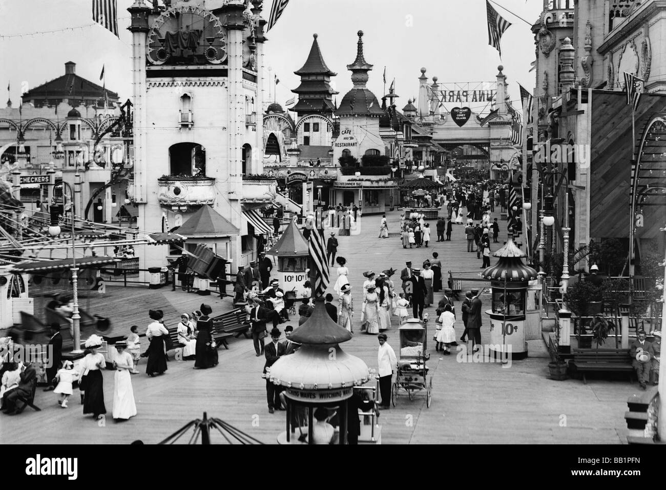 Coney Island Stock Photo