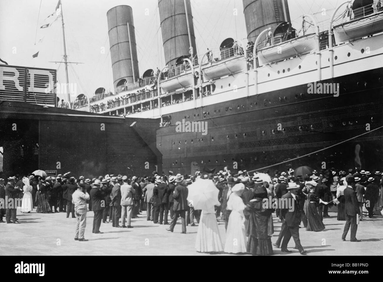 Lusitania Stock Photo