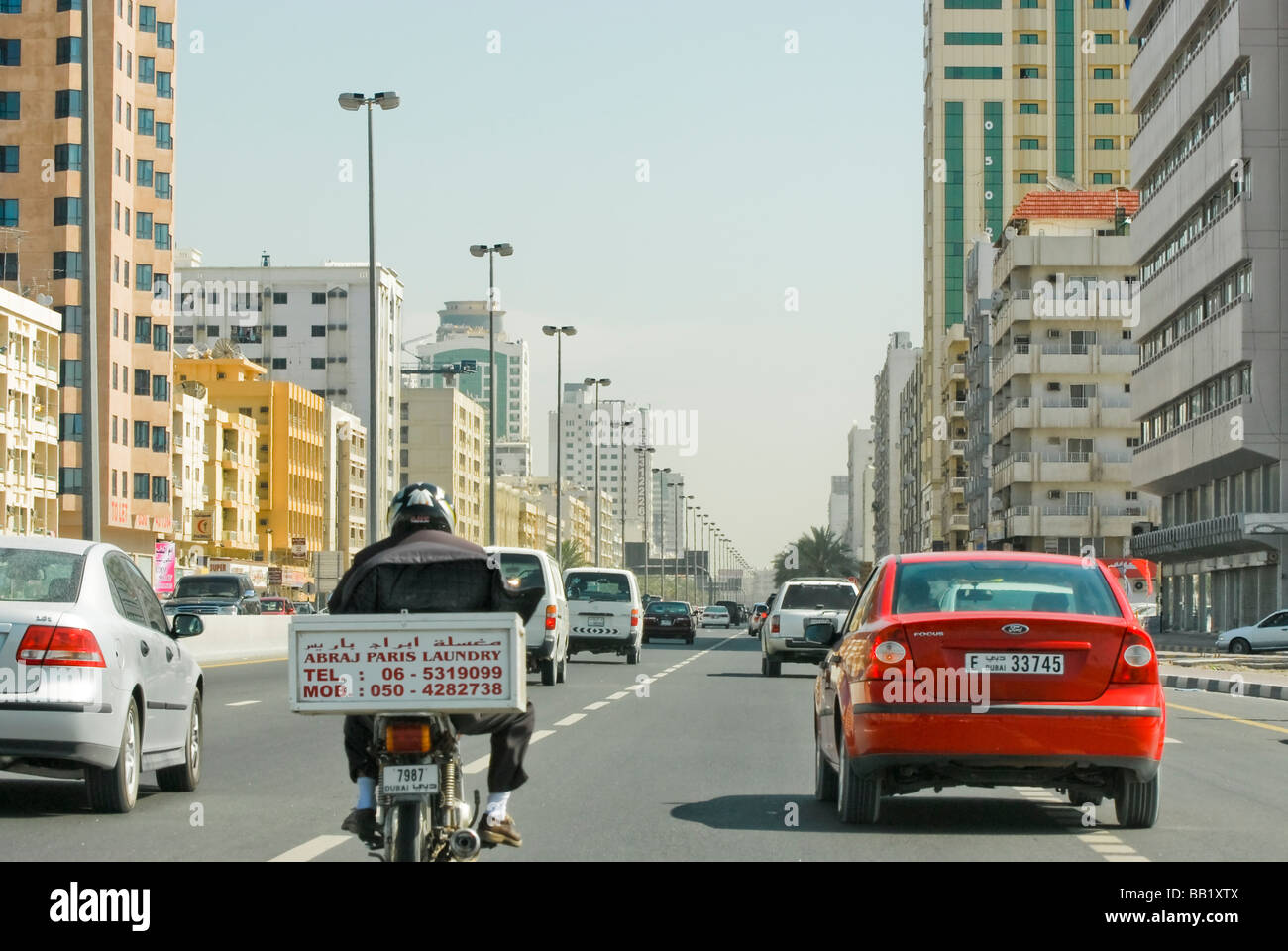 Laundry delivery in Dubai, United Arab Emirates Stock Photo Alamy