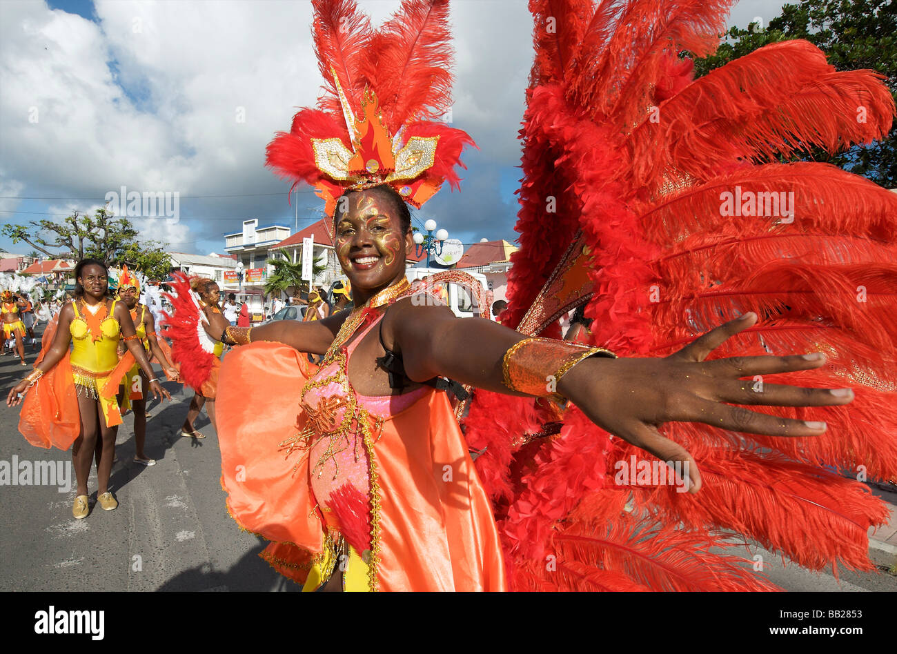 St Martin carnival parade Stock Photo Alamy
