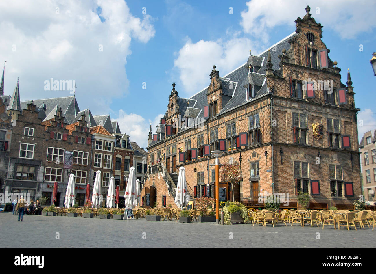 Europe Netherlands Gelderland Nijmegen Grote Markt Waag Or Stock Photo Alamy