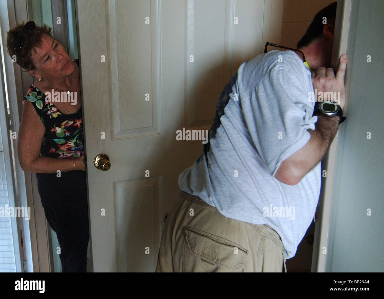 Netherlands Antilles Bonaire Real estate agent showing American clients