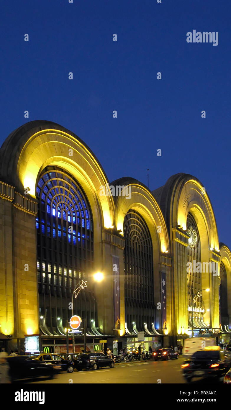 Abasto market, along Avenida Corrientes in Buenos Aires, used to be a wholesale food market Stock Photo