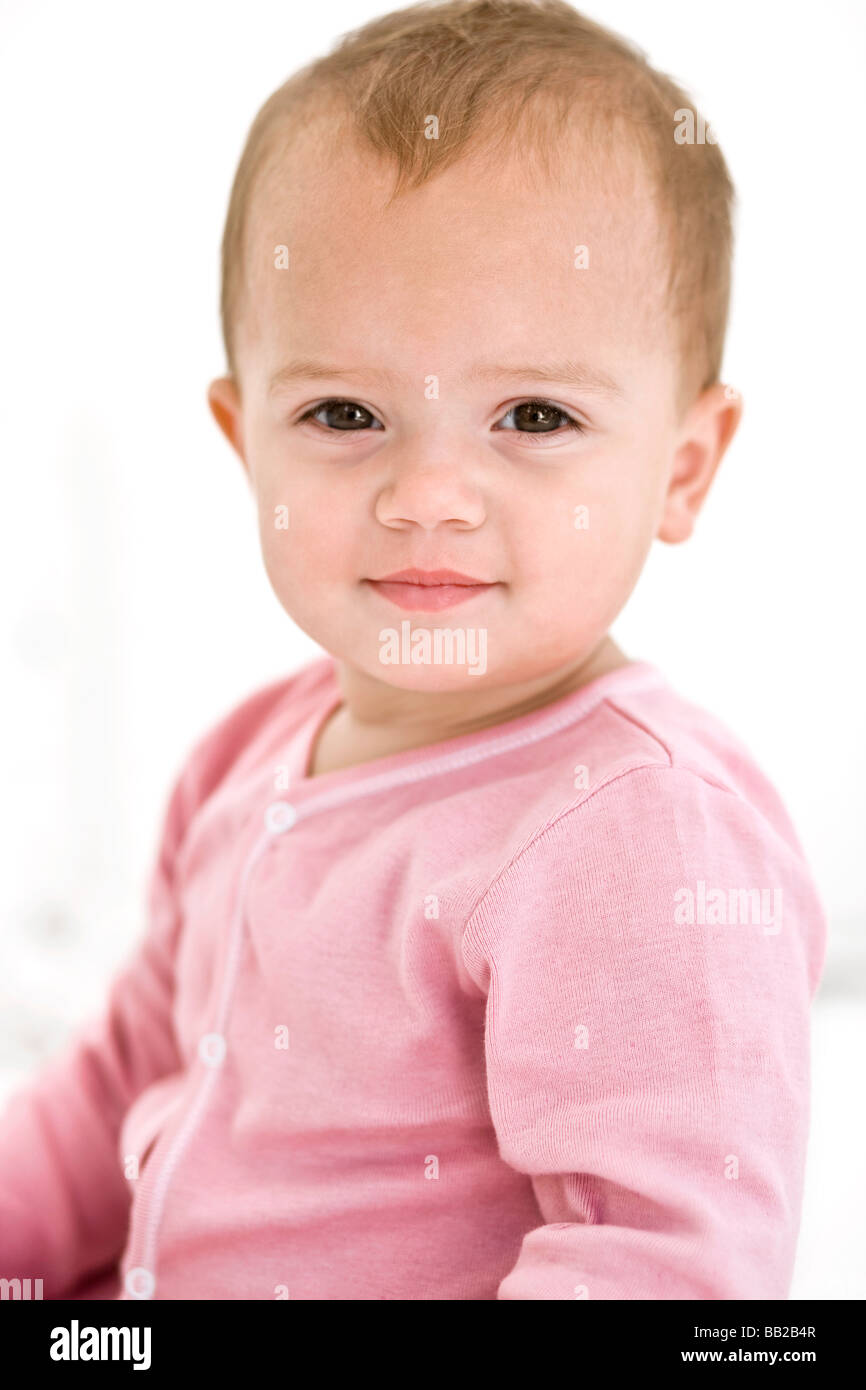Portrait of a baby girl Stock Photo - Alamy
