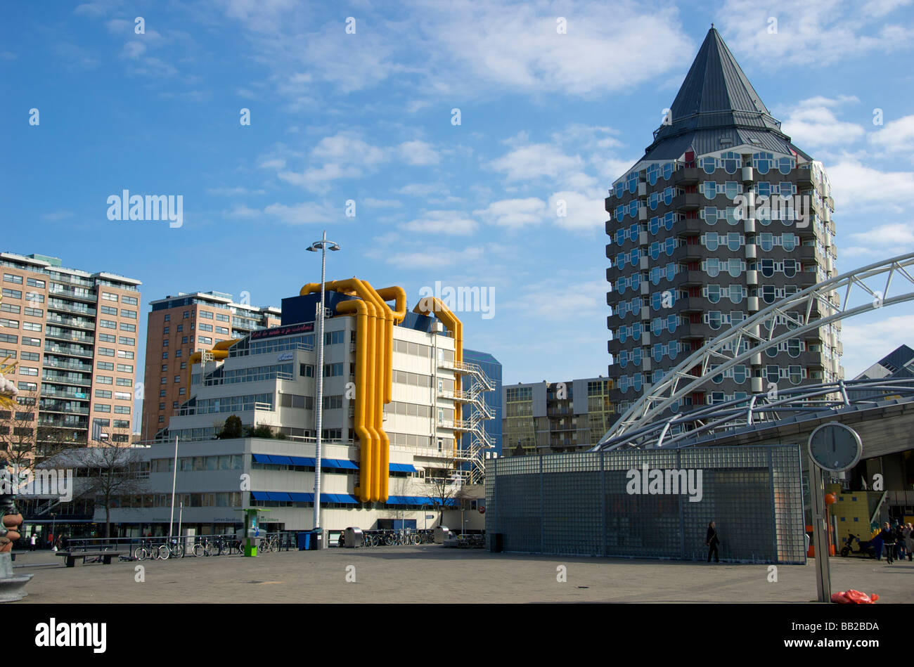 Europe, Netherlands, South Holland, Rotterdam, Central Library, built