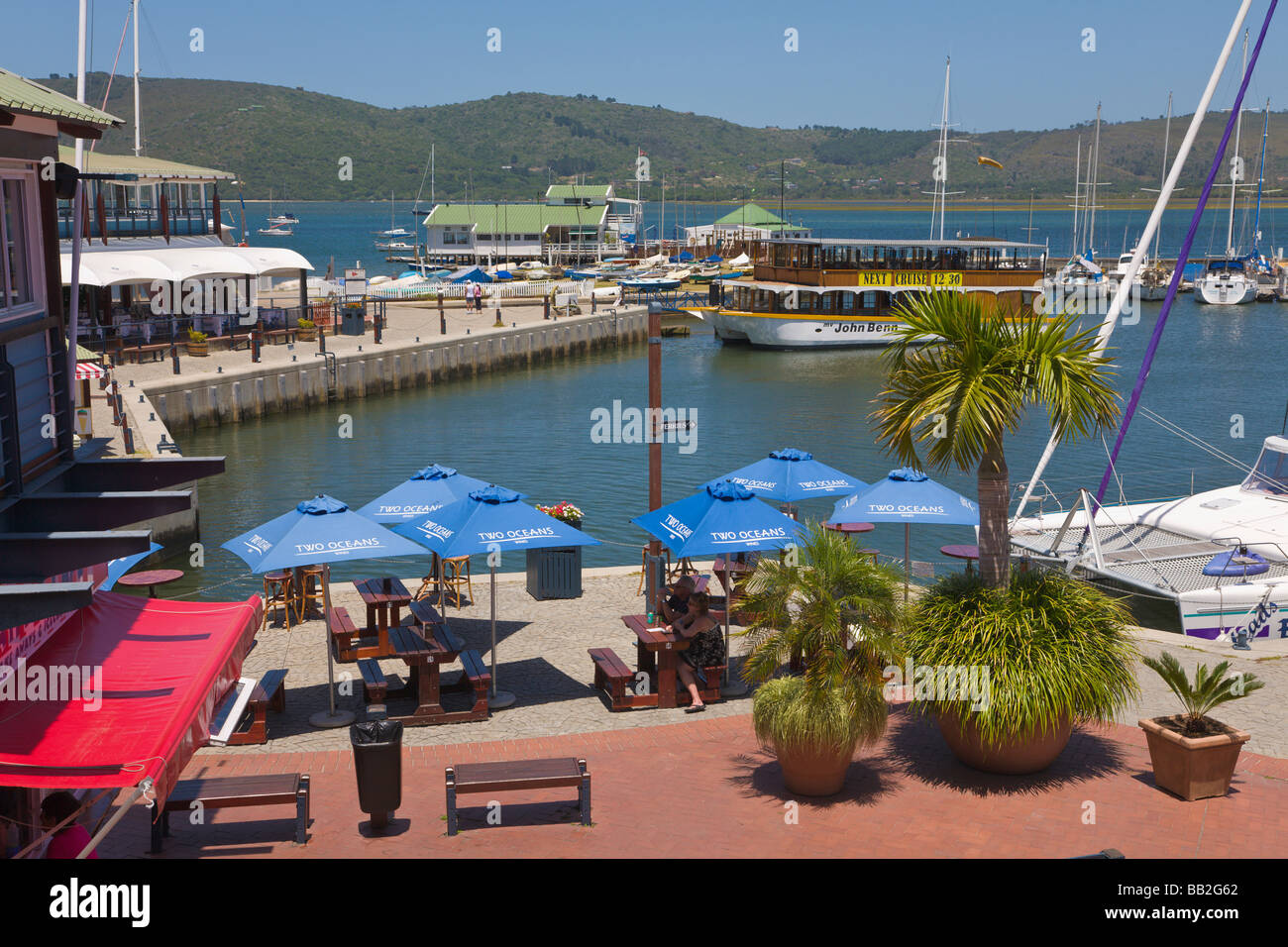 Knysna Quays, 'Western Cape', 'South Africa' Stock Photo