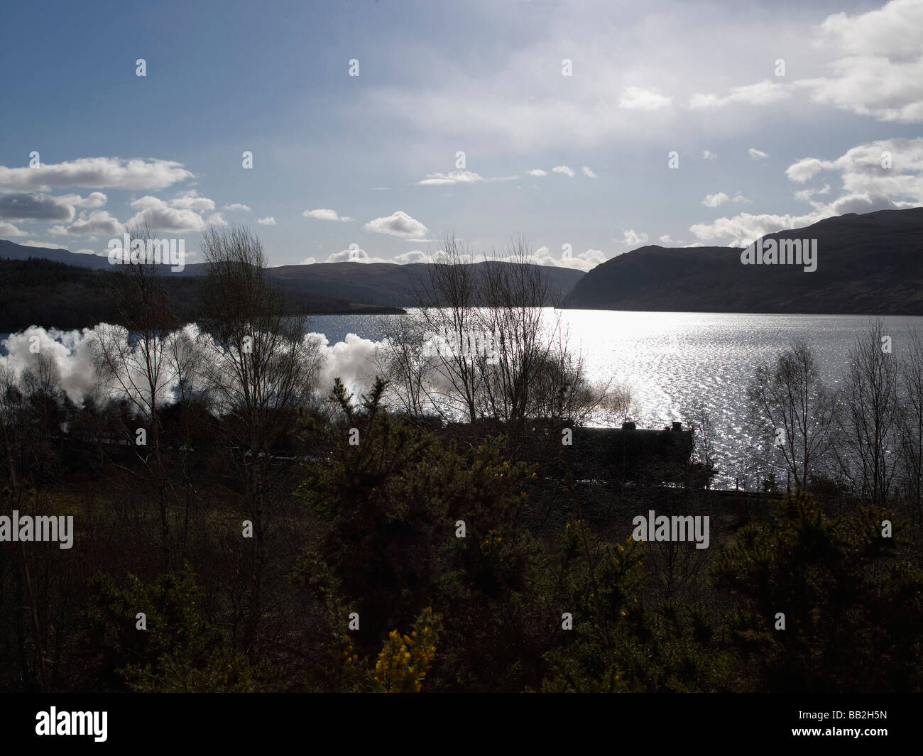 Great britain Rail Tour 2009, steam hauled Inverness to Kyle of