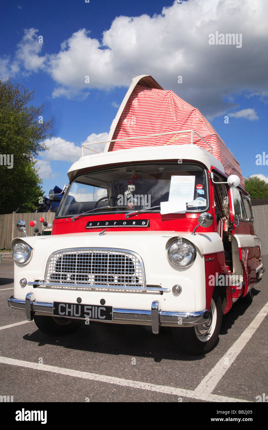 Bedford Dormobile mobile home caravan motor holiday Stock Photo Alamy
