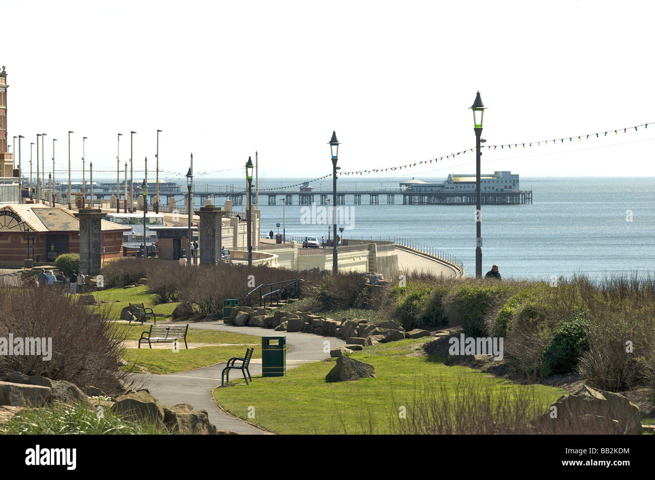 Jubilee Gardens Blackpool Stock Photo Alamy