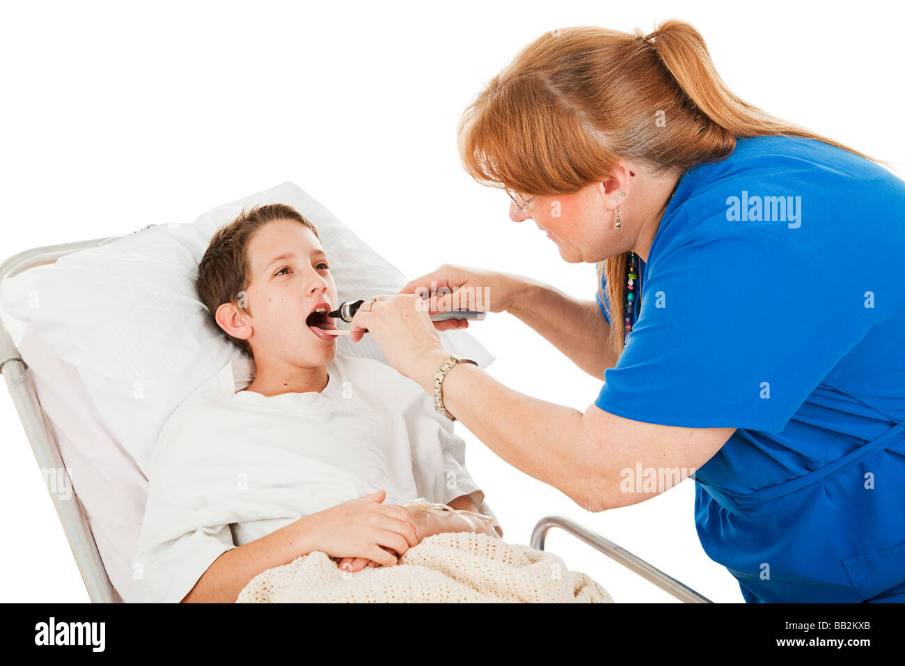 Boy sick tongue hires stock photography and images Alamy