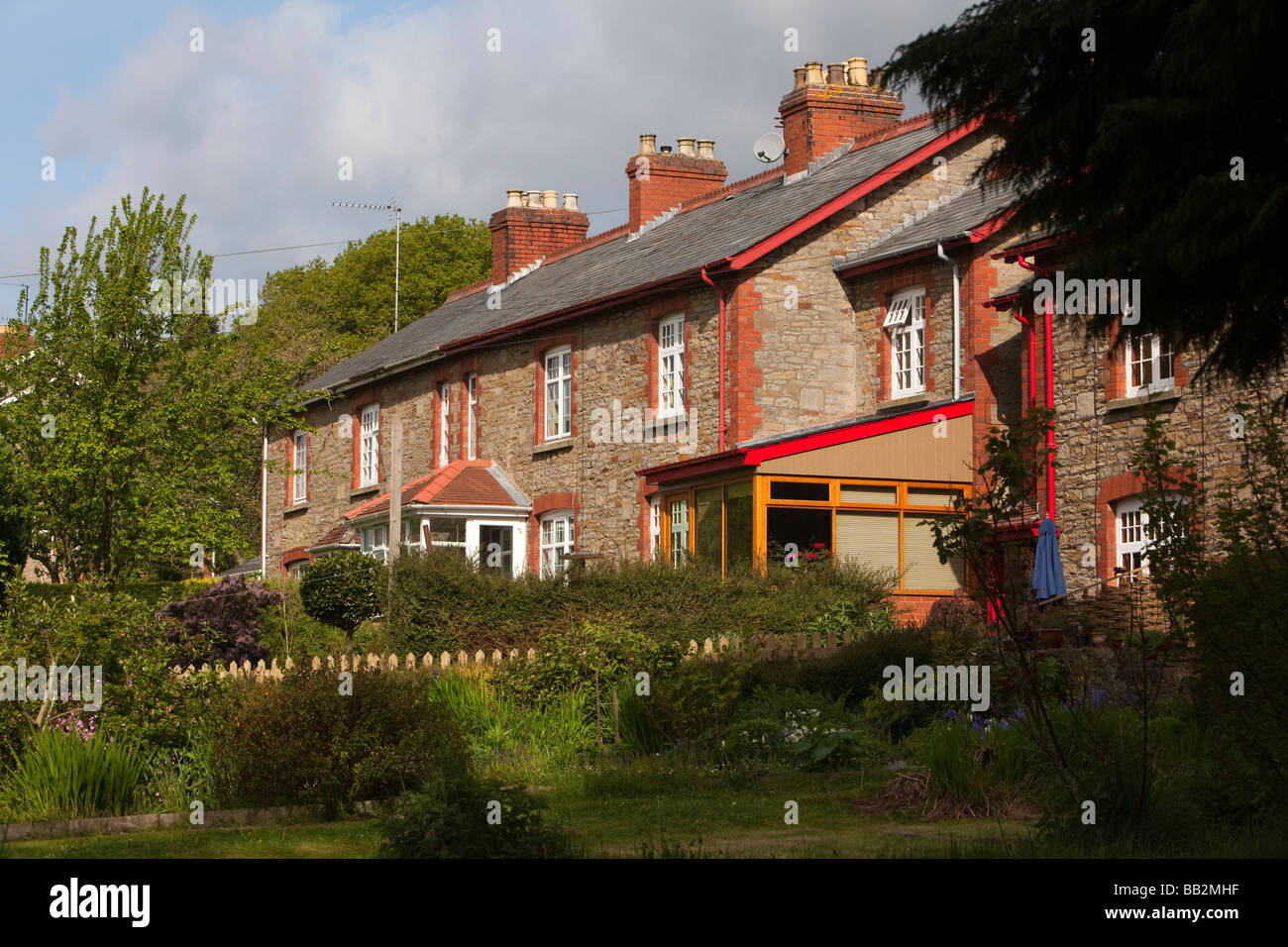 UK Gloucestershire Forest of Dean Parkend the Barracks former miners