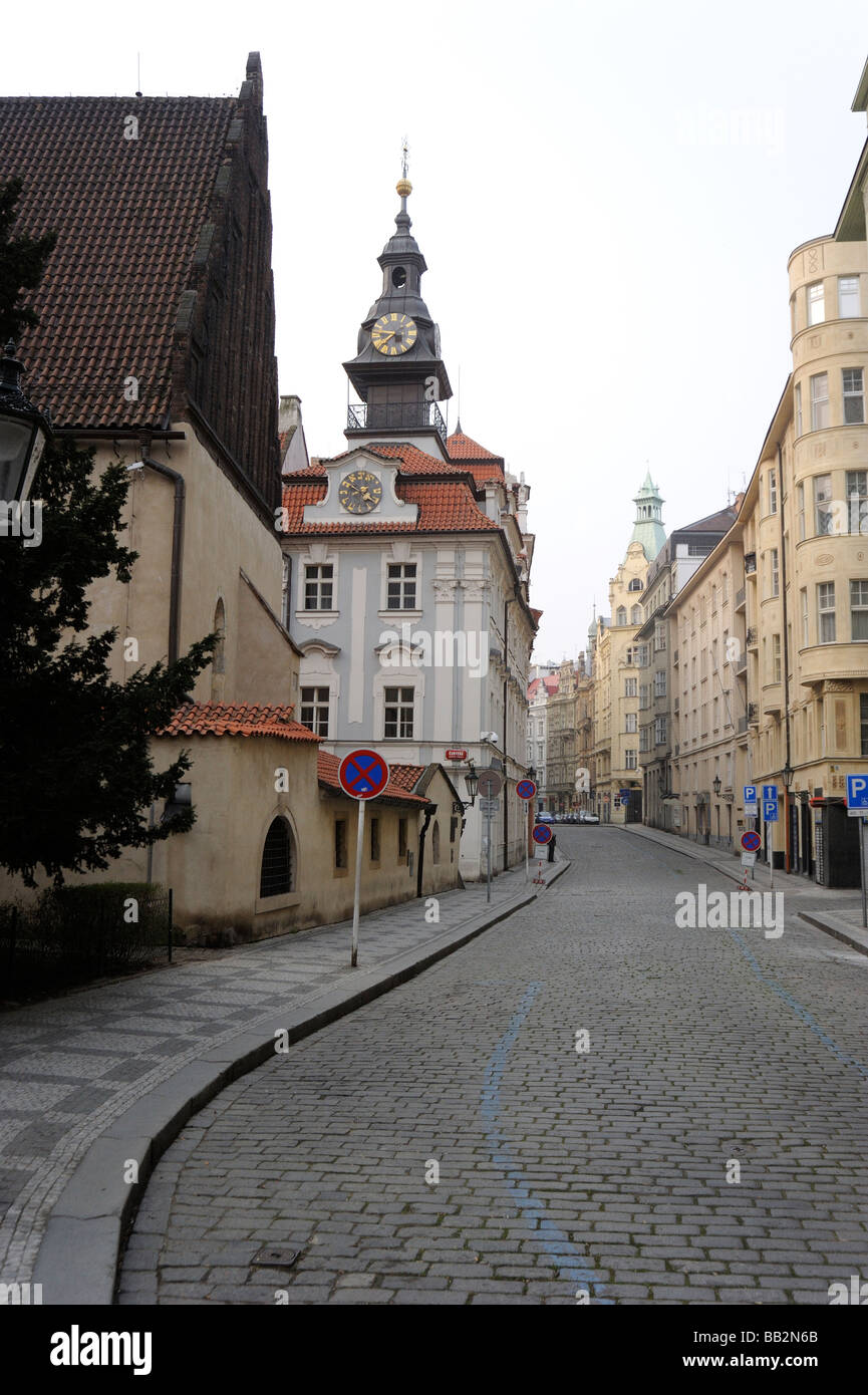 Old New Synagogue Staronova Synagoga Jewish Quarter Prague Czech ...