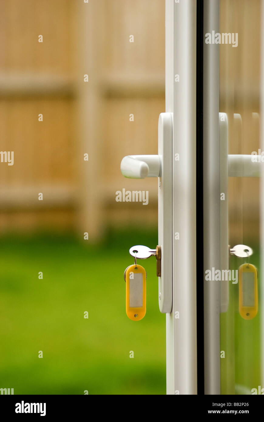 Open Patio Door Stock Photo Alamy