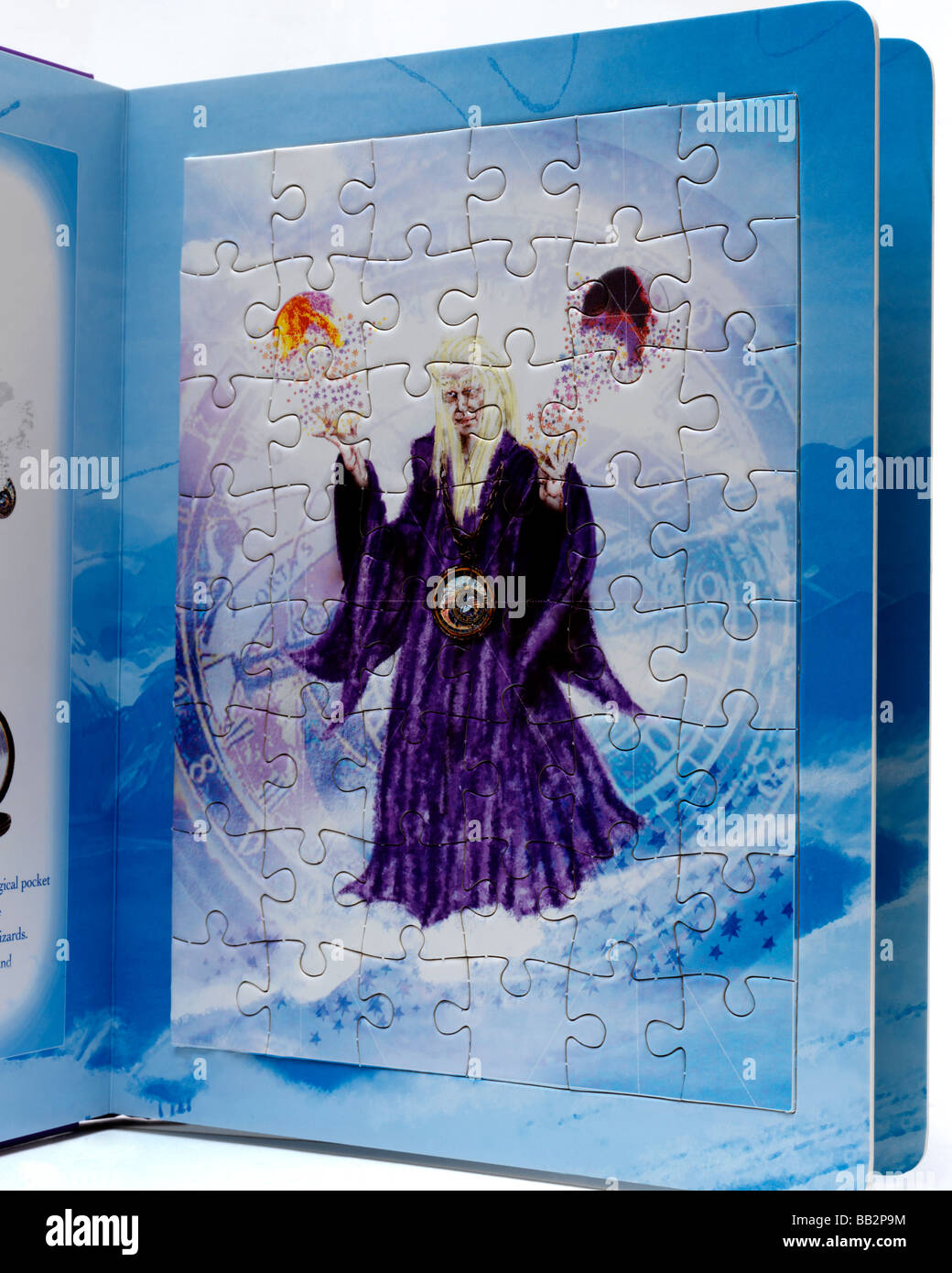 Jigsaw Puzzle Book Stock Photo Alamy