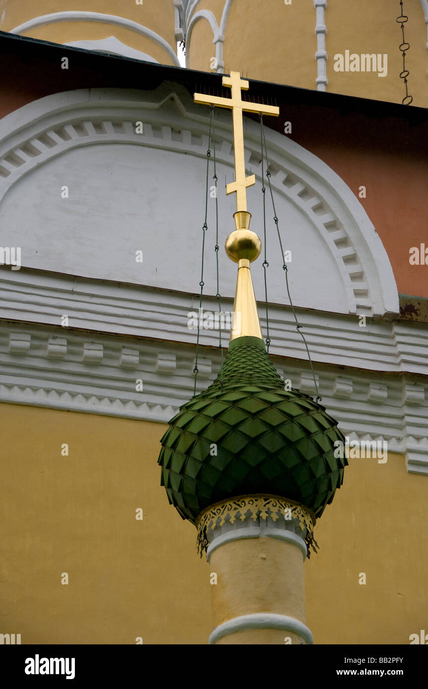 Russia, Golden Ring city of Uglich on the Volga. Cathedral of Our ...