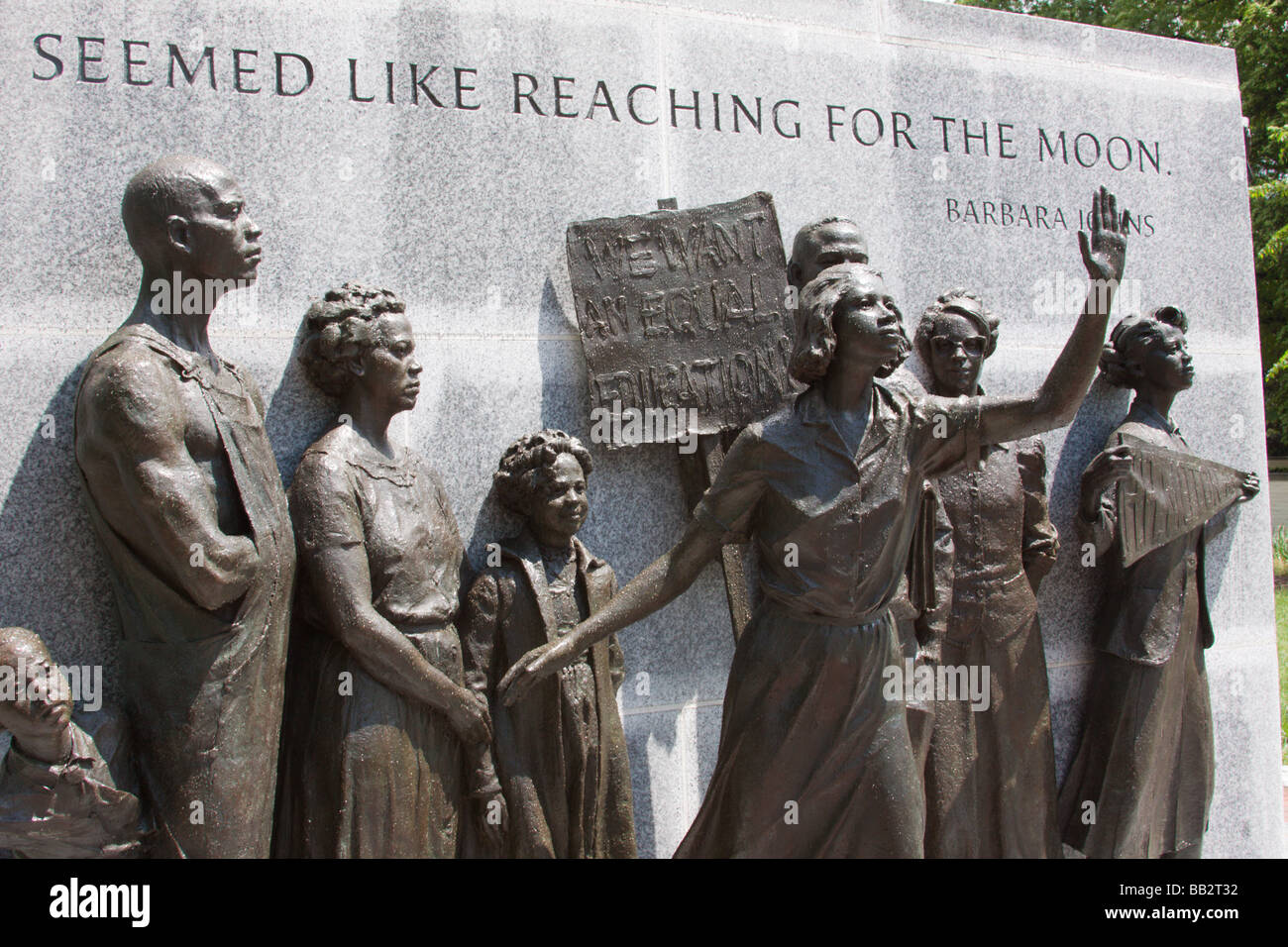 Virginia Civil Rights Memorial, capitol grounds, Richmond, Virginia USA ...