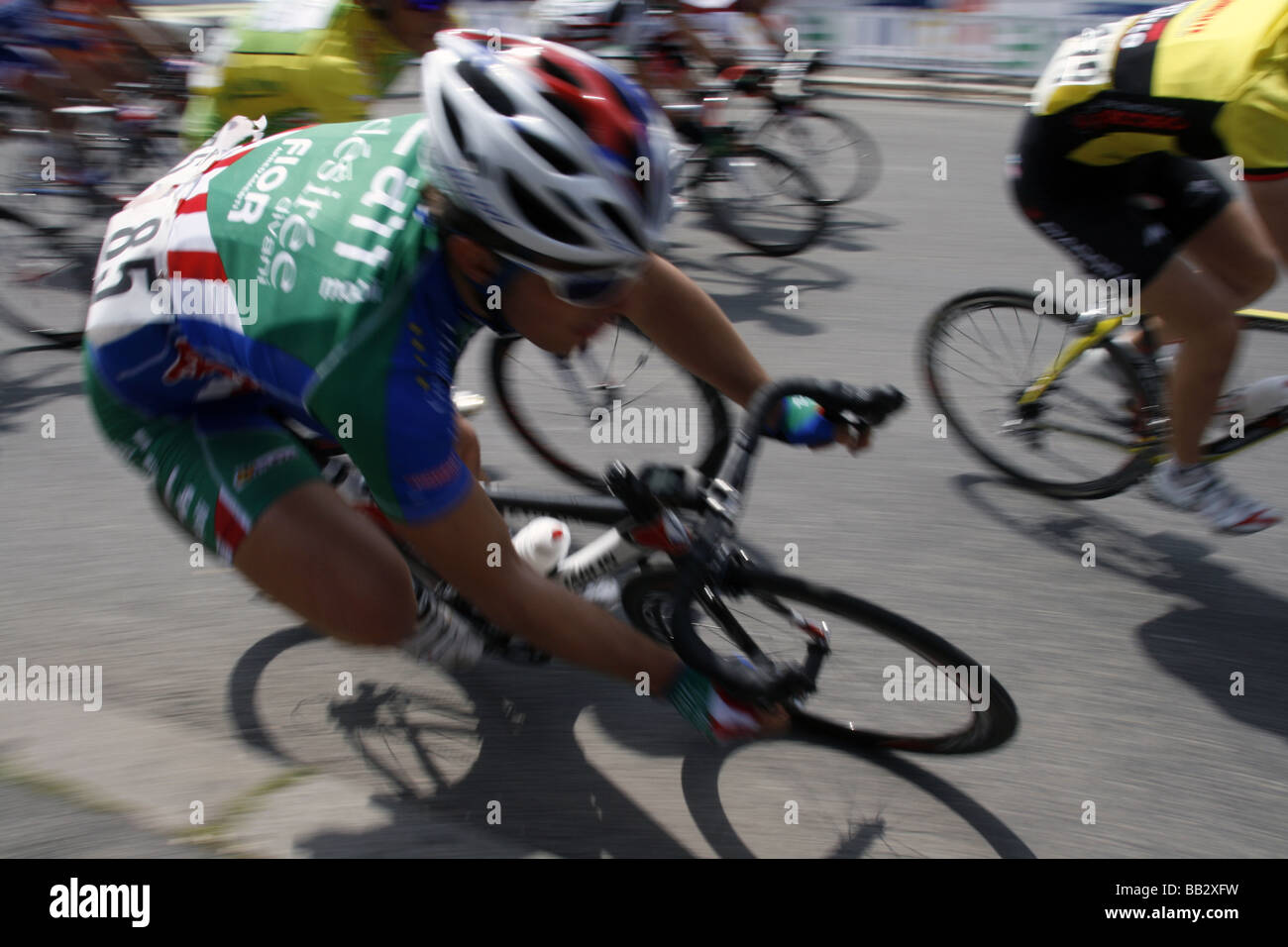 topless bicycle riders