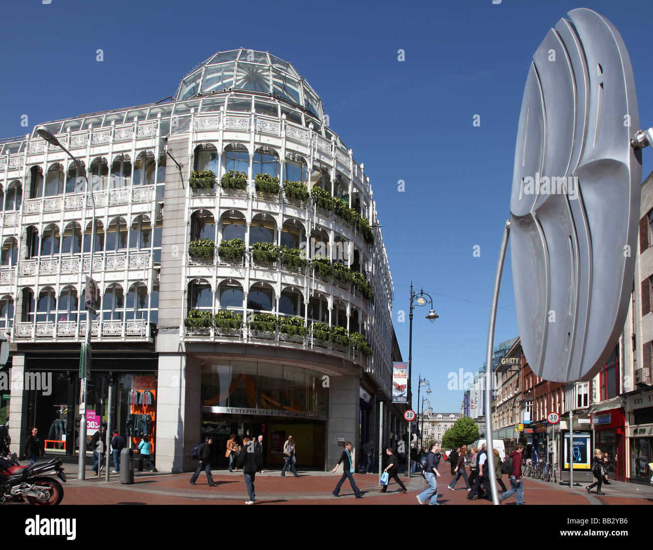 St Stephen s Green Shopping Centre Dublin 2 Ireland Stock Photo Alamy