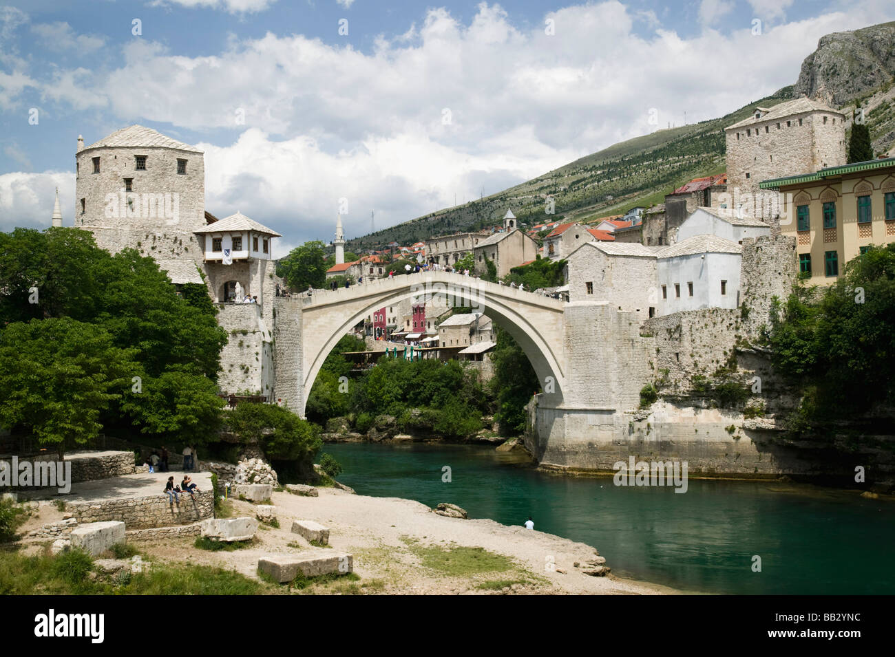 Bosnia-Hercegovia - Mostar. The Old Bridge Stari Most - (b.1556 ...