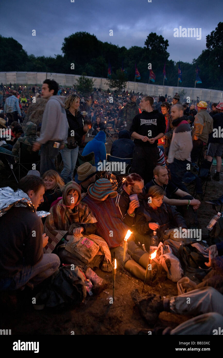 Glastonbury festival, England, UK Stock Photo