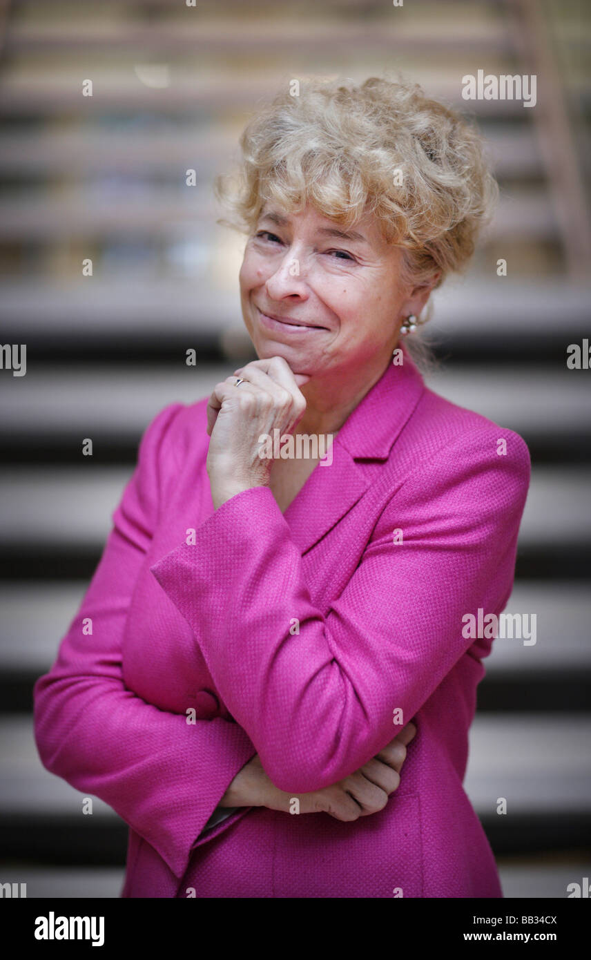Gesine SCHWAN SPD candidate for the federal presidential election 2009 Stock Photo