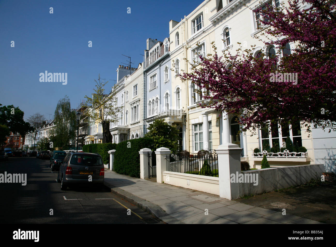 Elgin Crescent, Notting Hill, London, UK Stock Photo Alamy