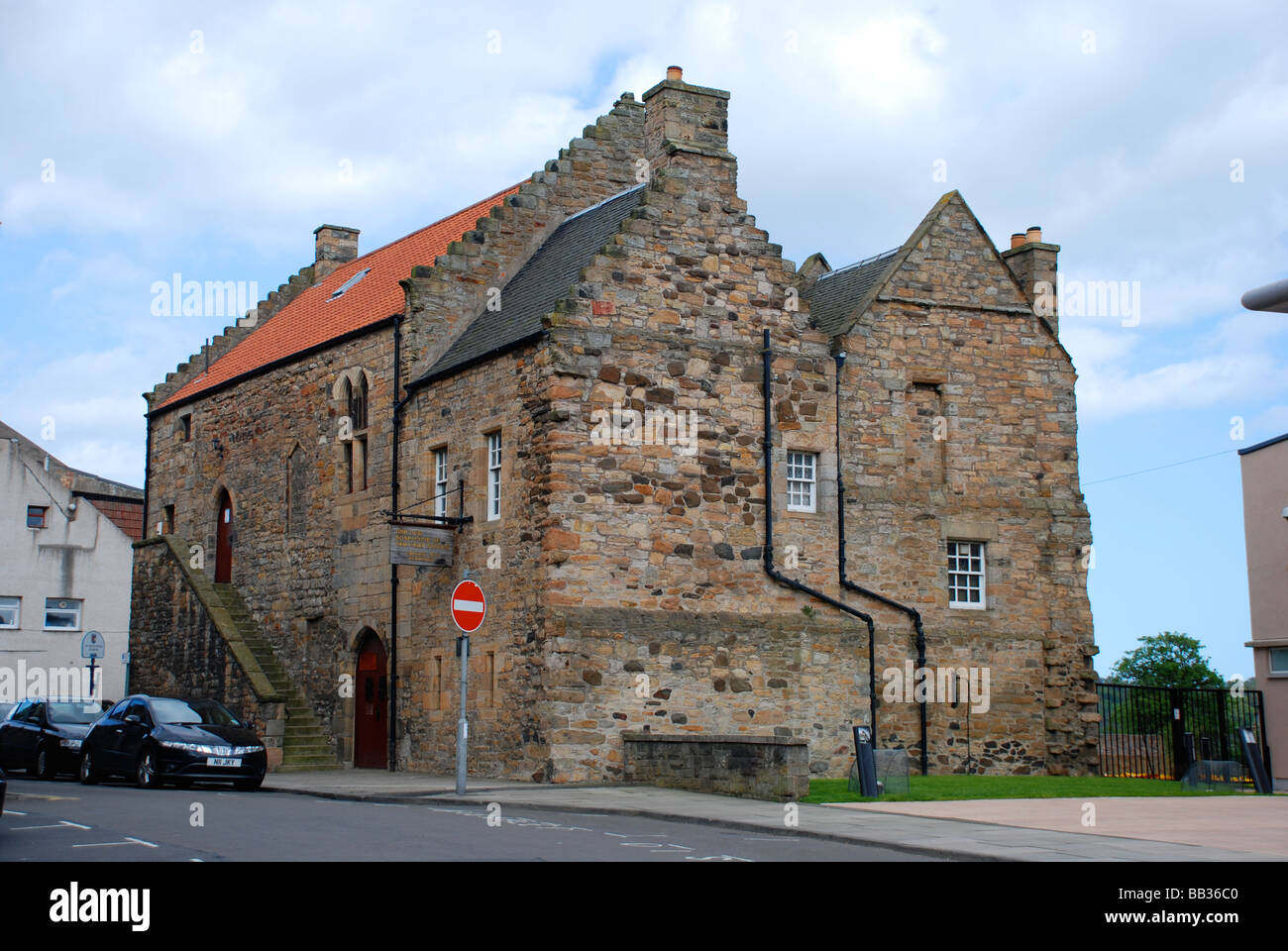 Greyfriars Convent Inverkeithing, also known as the Friary Stock Photo