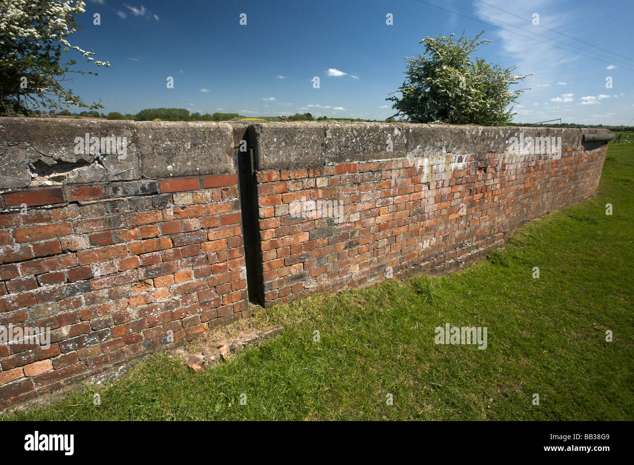 Thomas Telford's Cast Iron Aqueduct carrying the Shropshire Union Canal over the River Tern