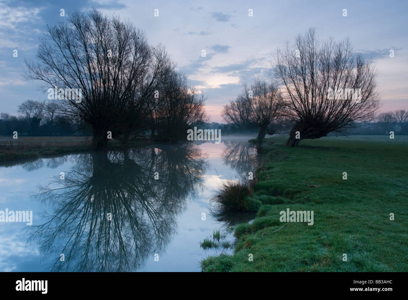 River Stour at Flatford in Suffolk Stock Photo