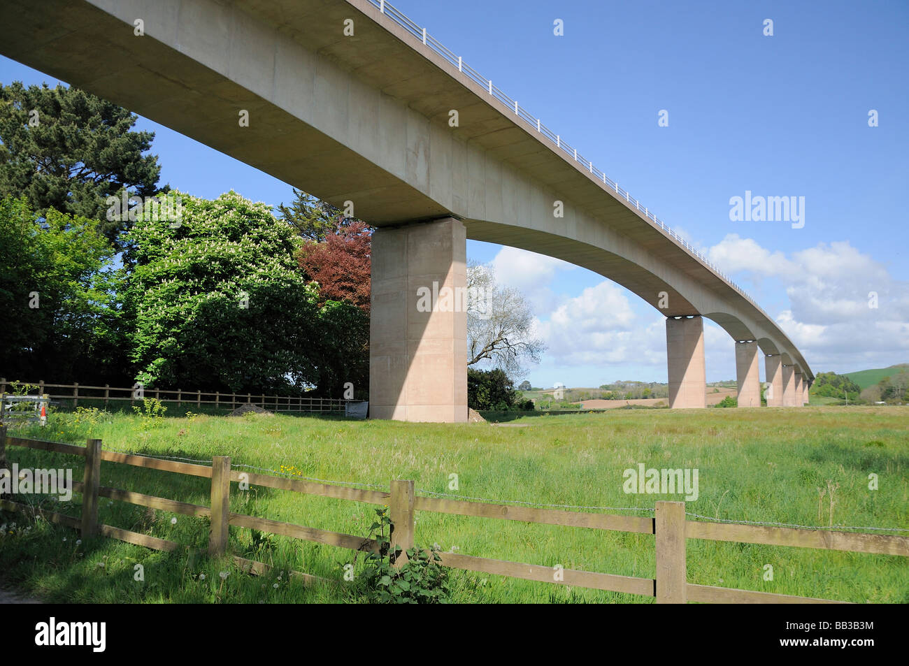 Torridge bridge on a sunny day Stock Photo