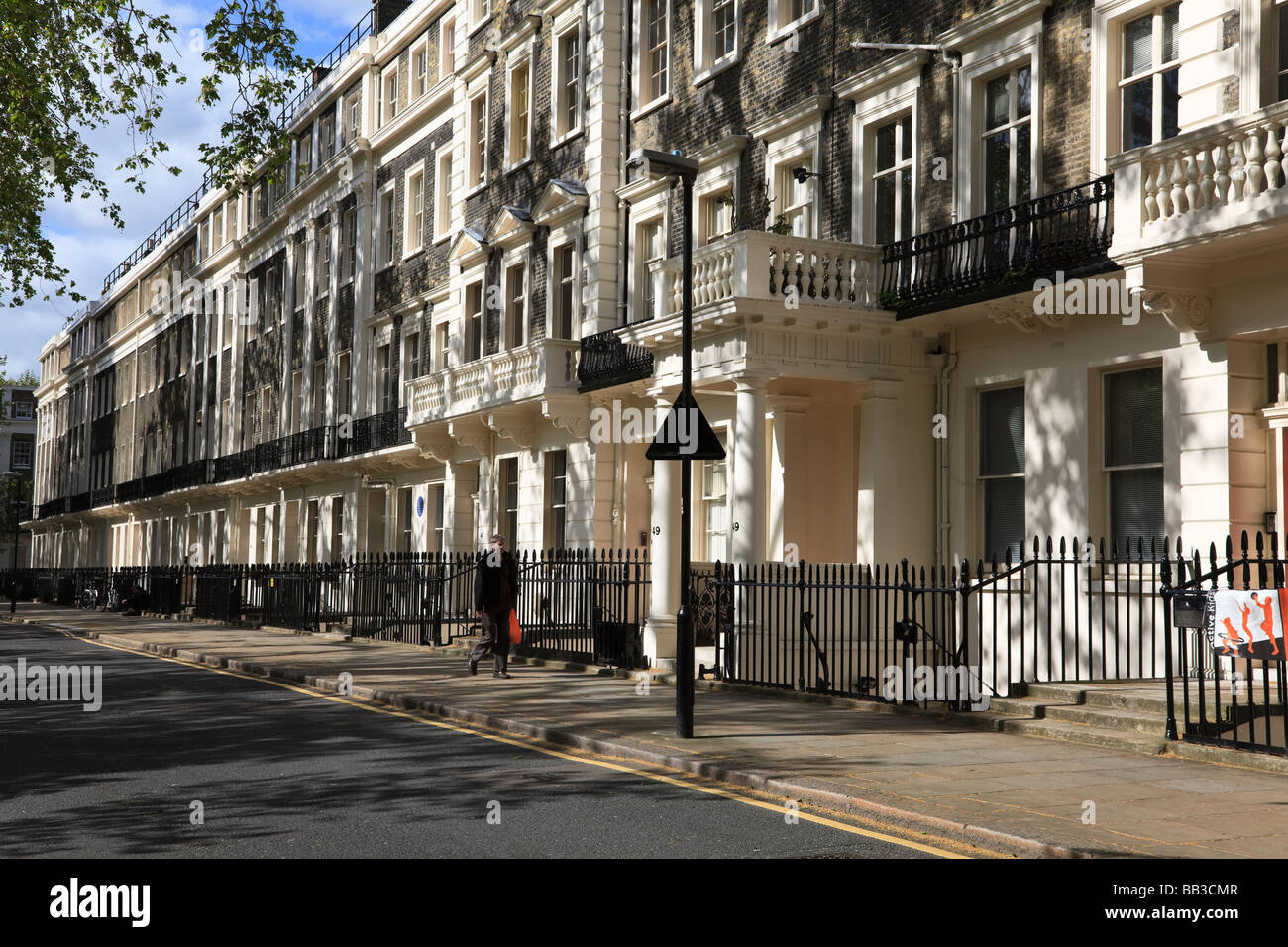 View of Gordon Square Bloomsbury London UK Stock Photo