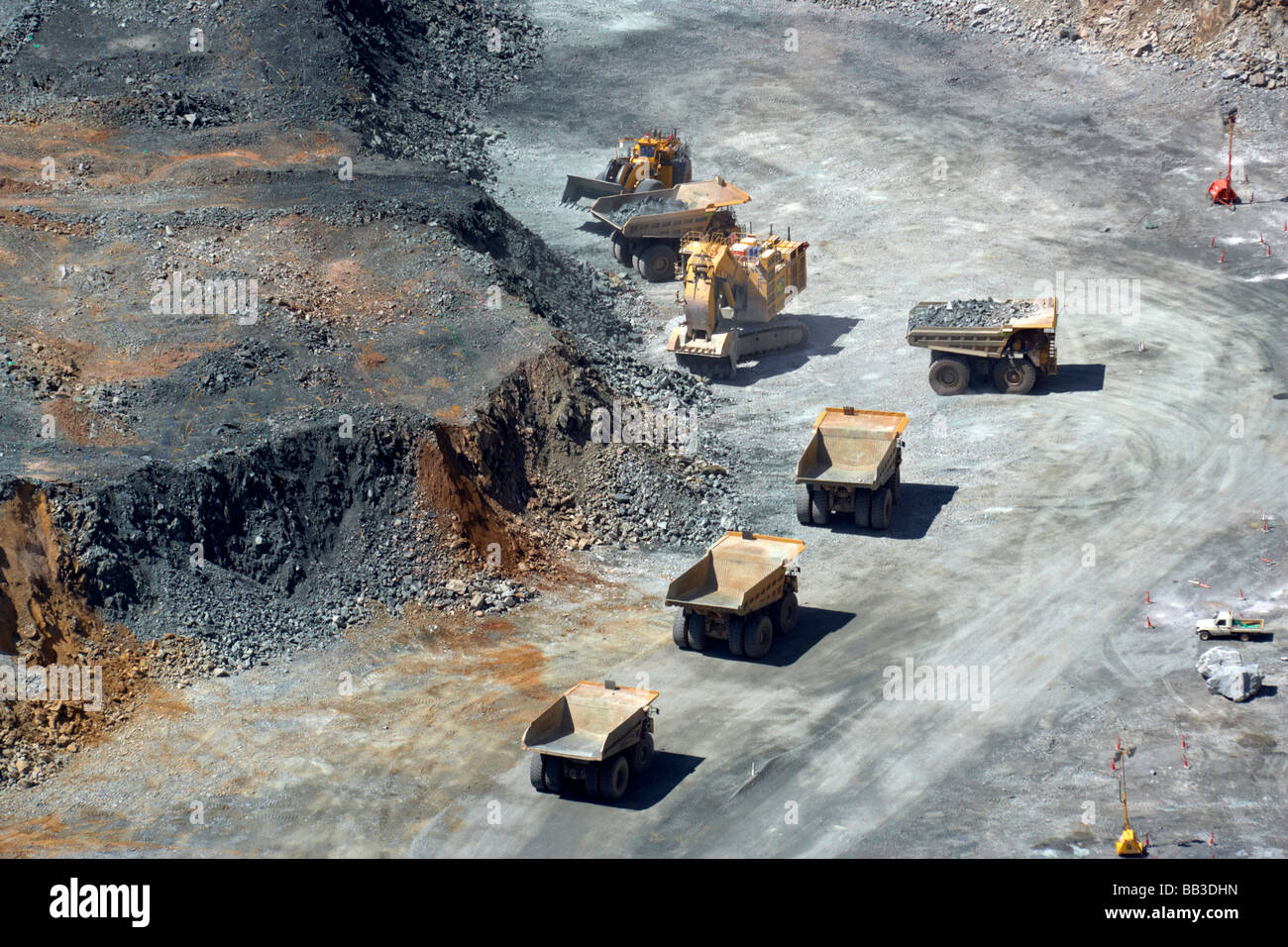 Super Pit open cut gold mine in goldfields Kalgoorlie Boulder Western
