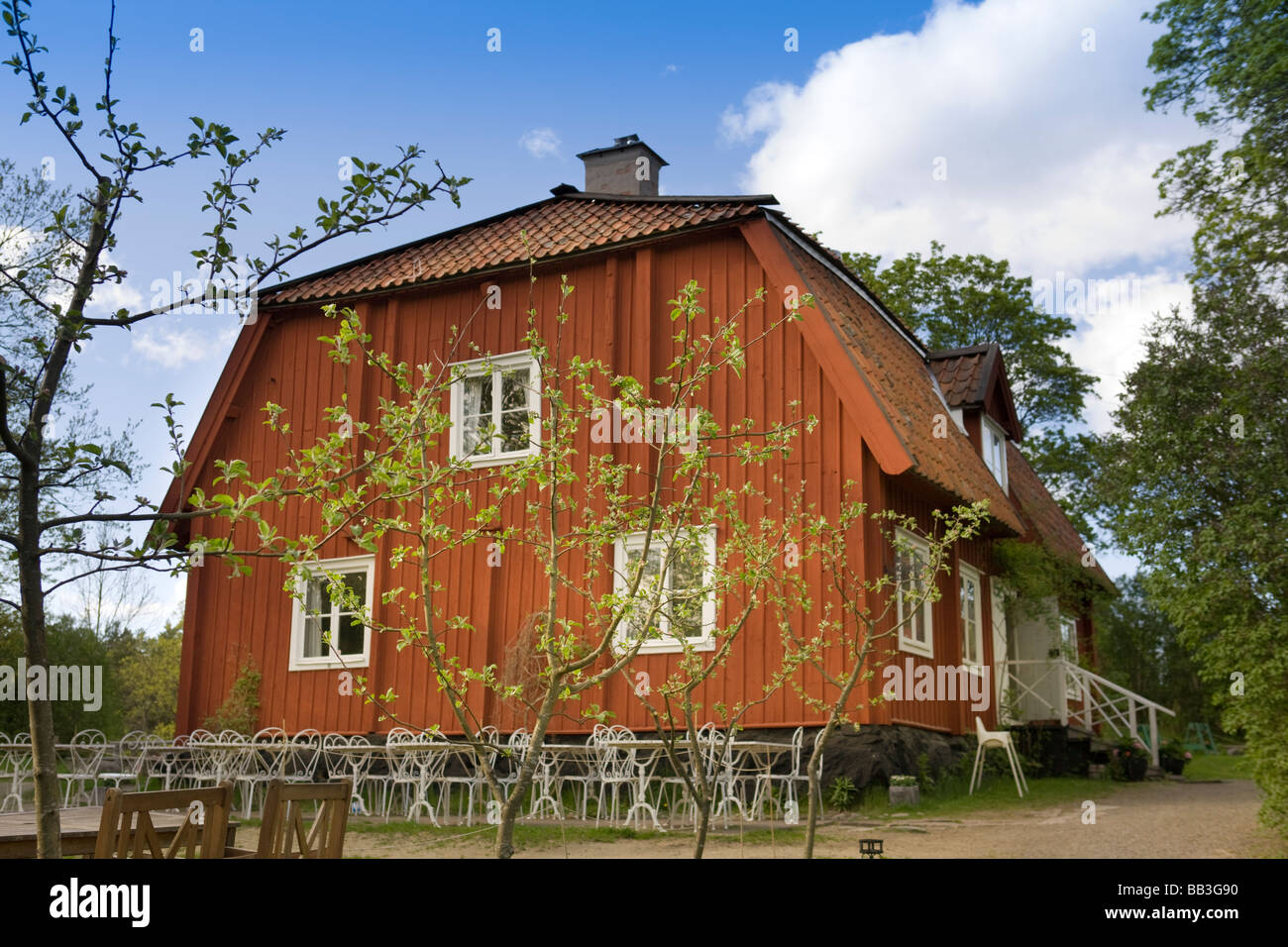 Långängens Gård (Lidingö, Sweden Stock Photo - Alamy