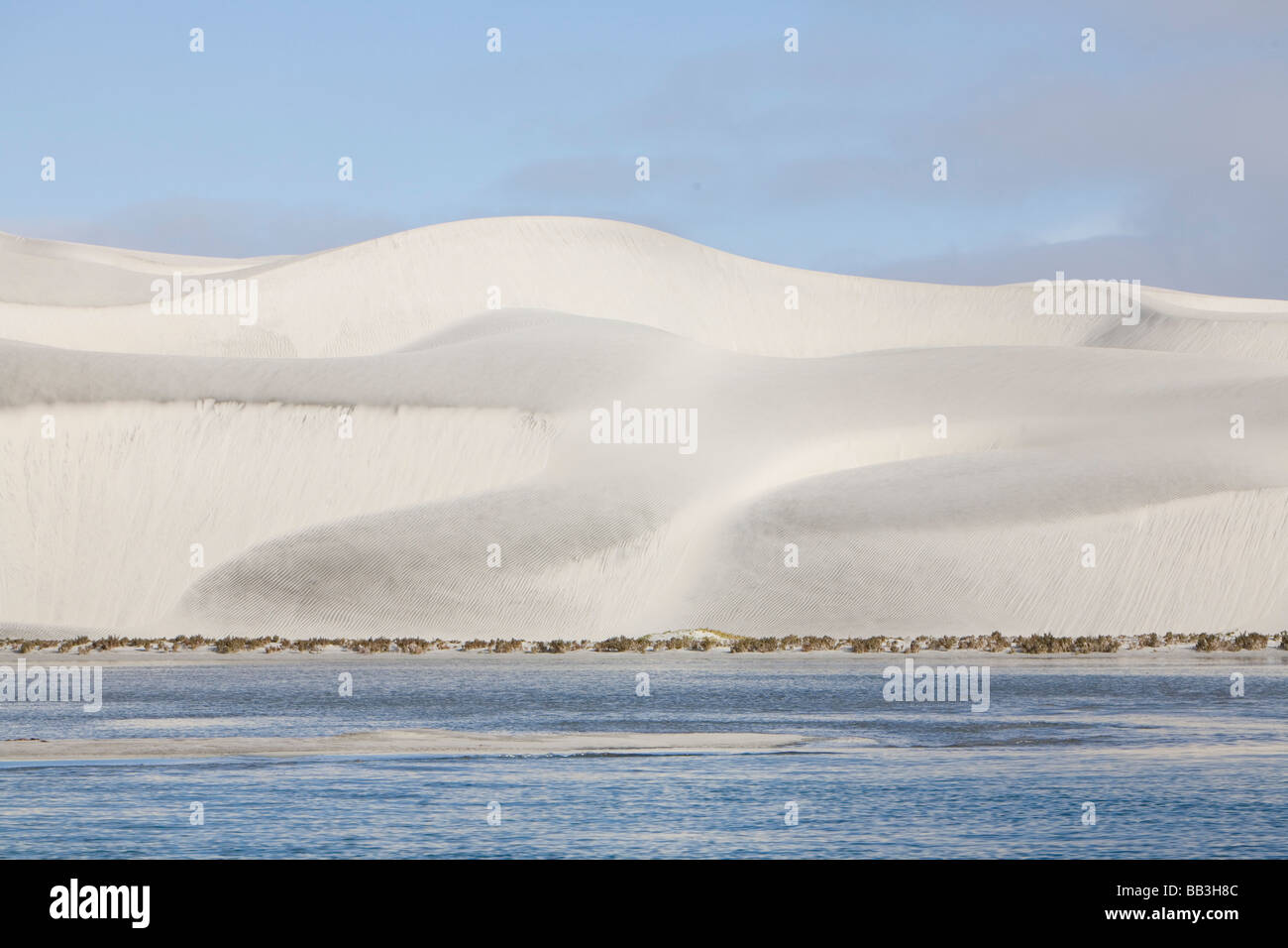Dunes along the Sea of Cortez, Baja Mexico Stock Photo Alamy