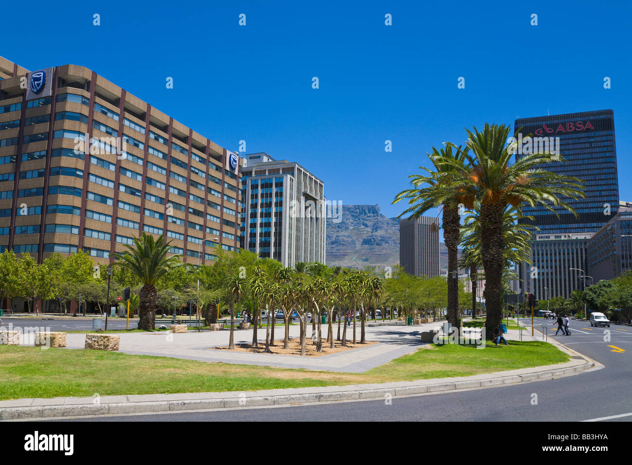 Financial District, "Cape Town", "South Africa Stock Photo Alamy