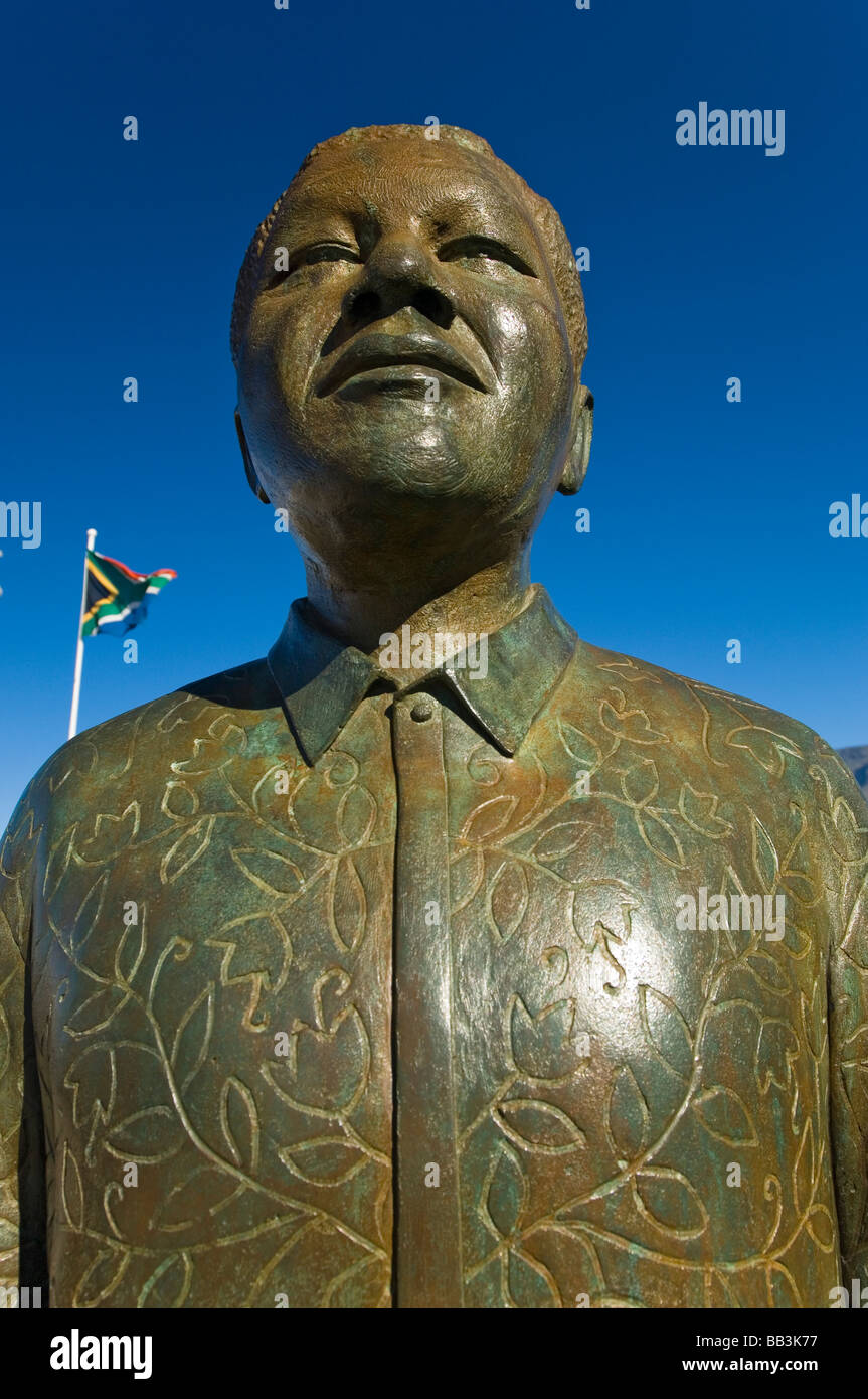 Statue of Nelson Mandela at the Victoria & Alfred Waterfront, Cape Town