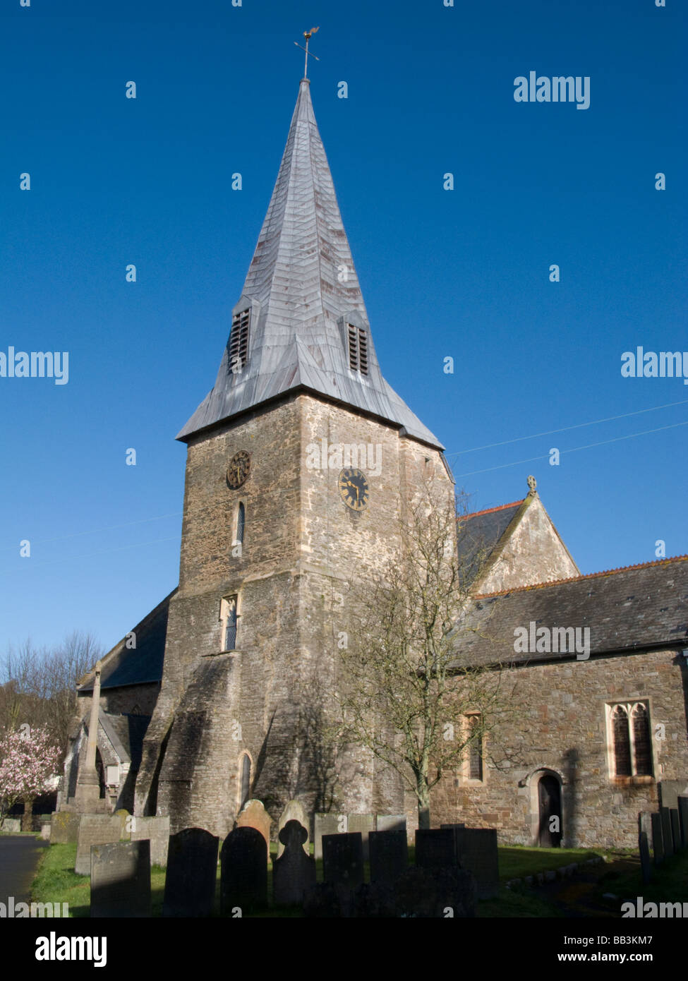 saint Brannocks church in Braunton Stock Photo - Alamy