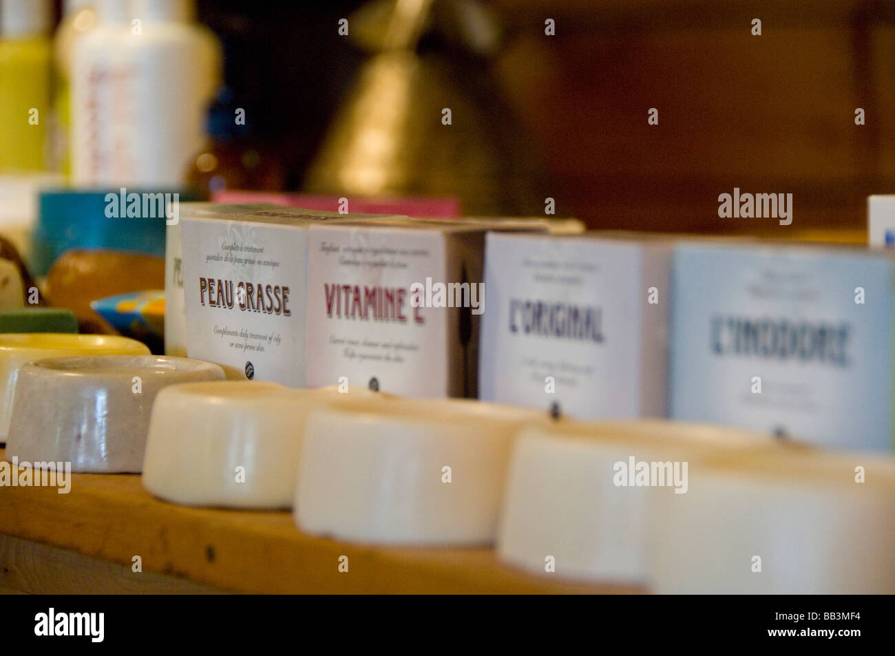 Canada, New Brunswick, SteAnnedeKent. Economusee Olivier Soapery