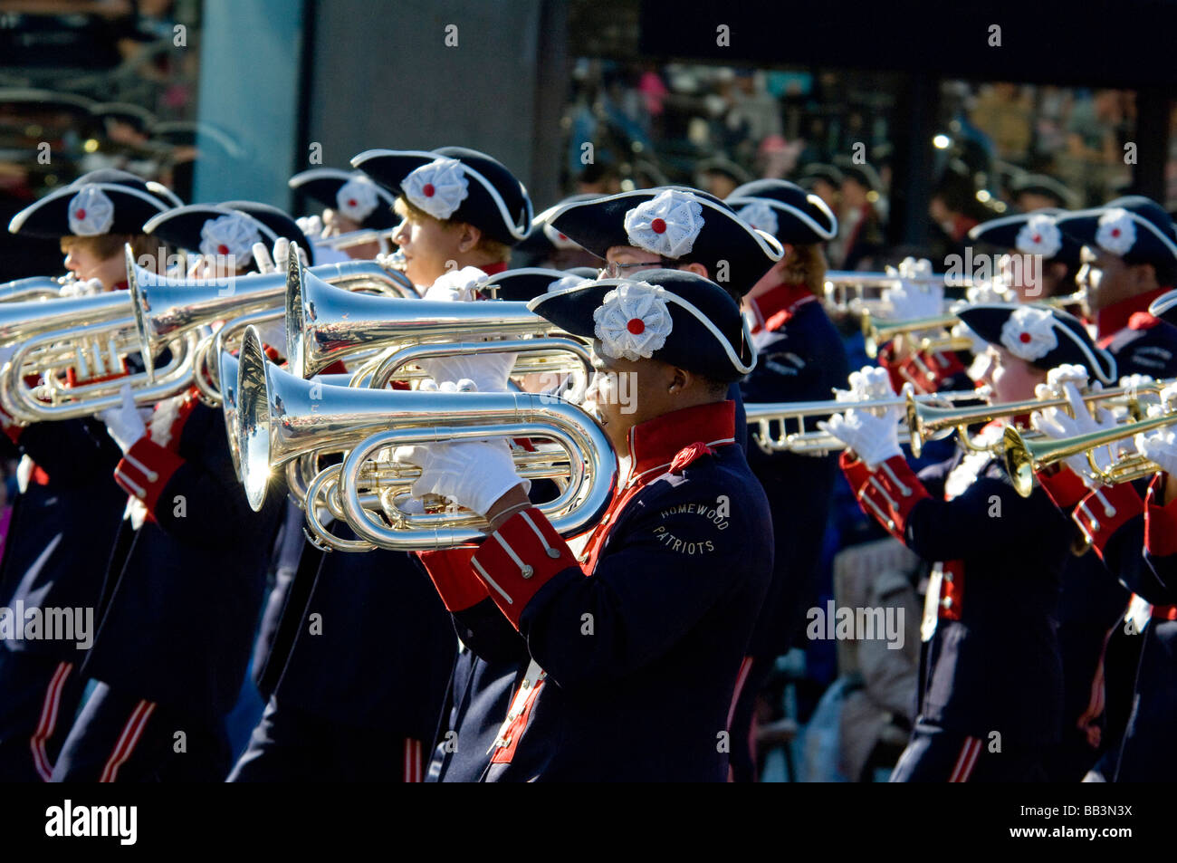 California, Pasadena. 2009 Tournament of Roses, Rose Parade. Homewood