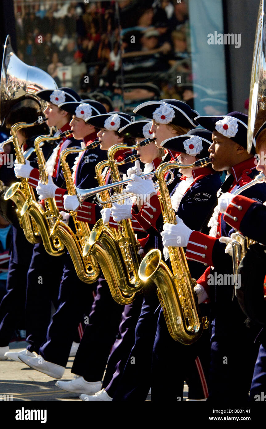 California, Pasadena. 2009 Tournament of Roses, Rose Parade. Homewood