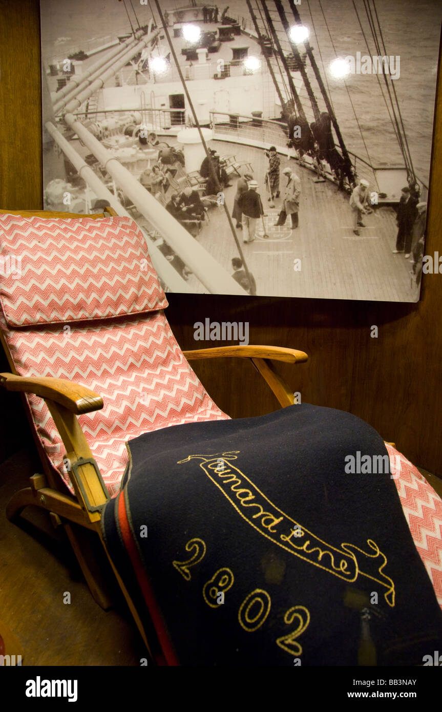 California, Long Beach, Queen Mary. Historic cruise liner now