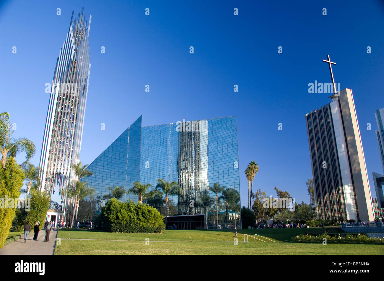 California, Garden Grove. Dr.Robert Schuller's Crystal Cathedral Stock