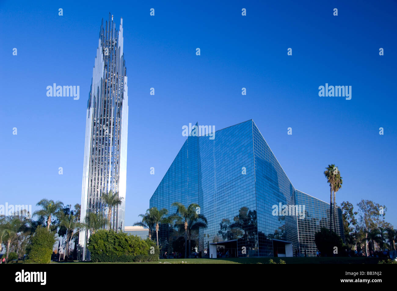 California, Garden Grove. Dr.Robert Schuller's Crystal Cathedral Stock