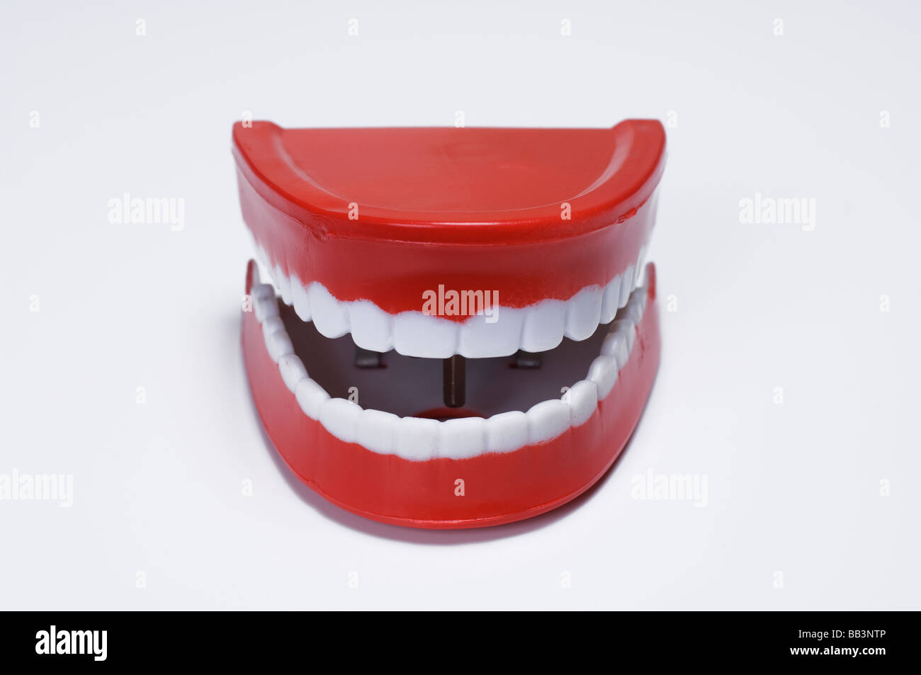 Joke false teeth Stock Photo