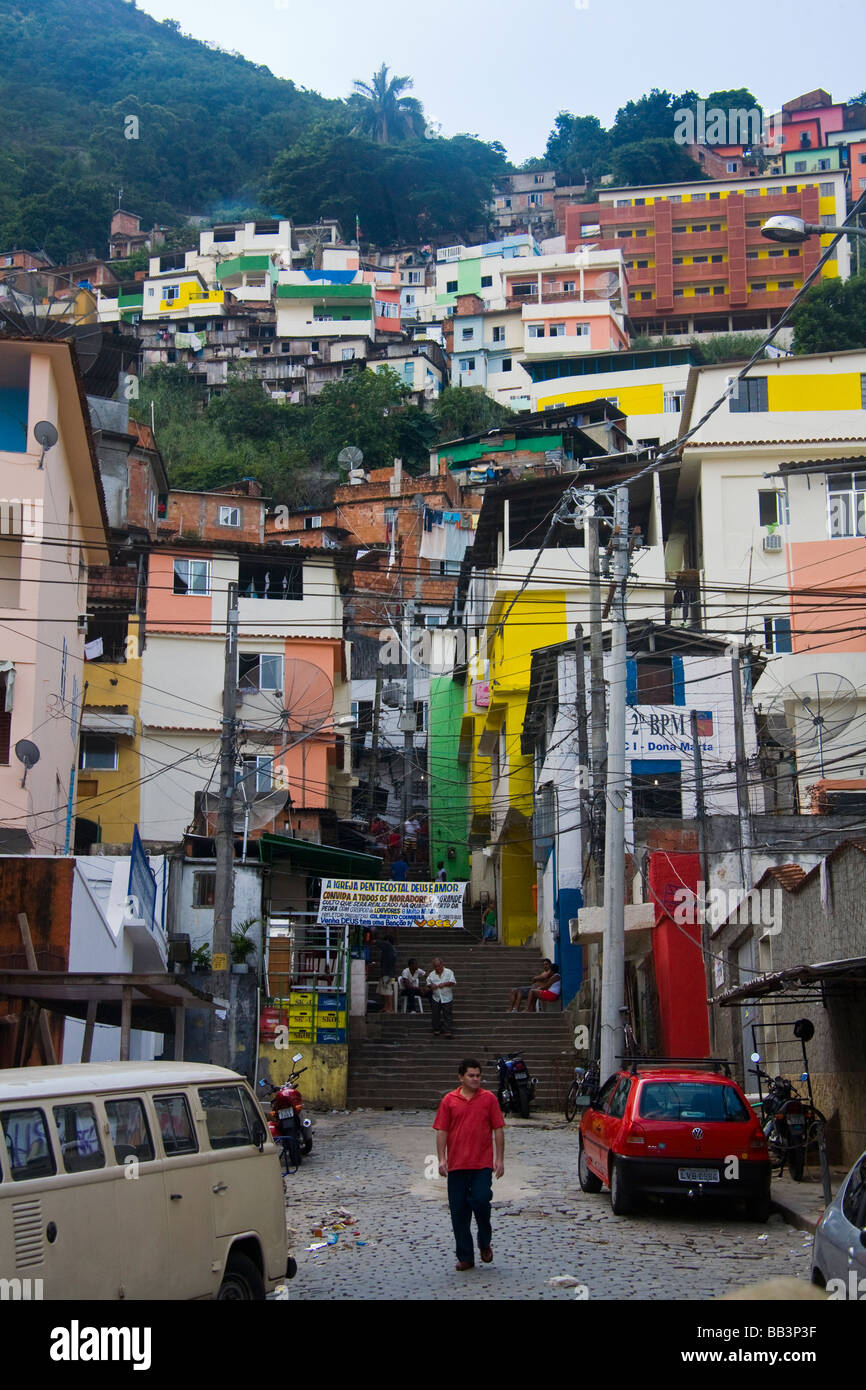Entrance To Dona Marta Favela In Botafogo Neigborhood Rio De Janeiro Brazil Stock Photo Alamy Entrance To Dona Marta Favela In Botafogo Neigborhood Rio De Janeiro Brazil Stock Photo Alamy