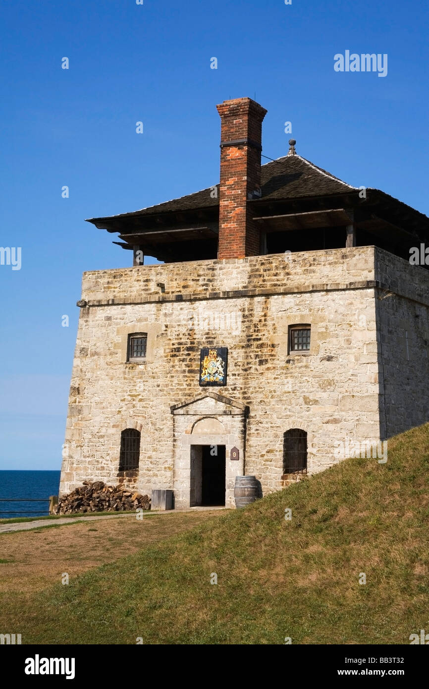 North Redoubt in Old Fort Niagara State Park; Youngstown, New York, USA Stock Photo