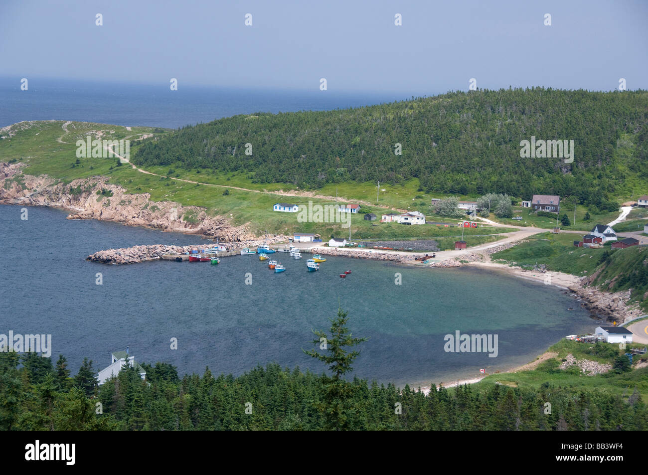 Canada, Nova Scotia, Cape Breton Island, Cabot Trail, White Point Stock