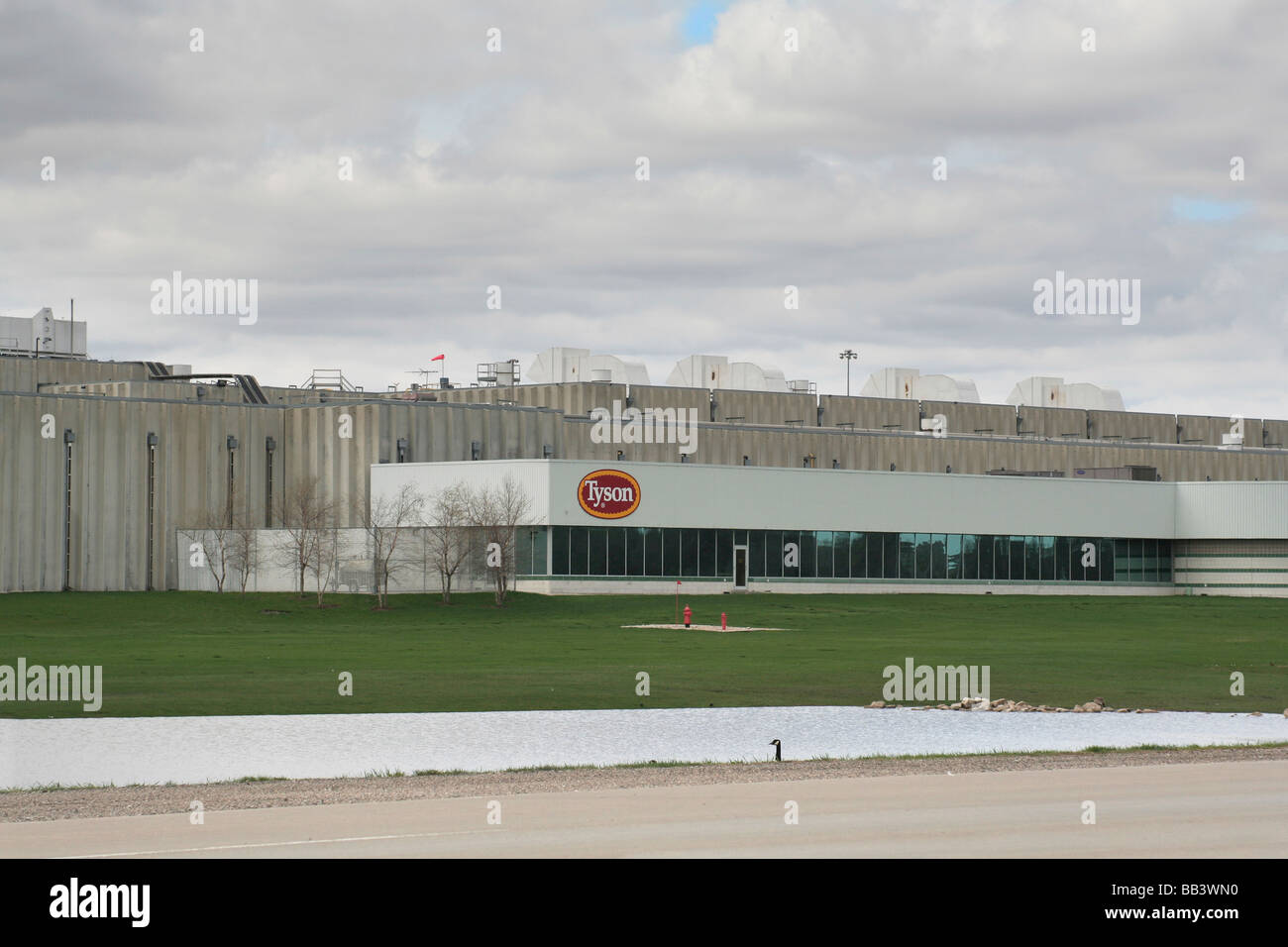 Tyson Fresh Meats, Pork Processing Facility, Waterloo Iowa Stock Photo